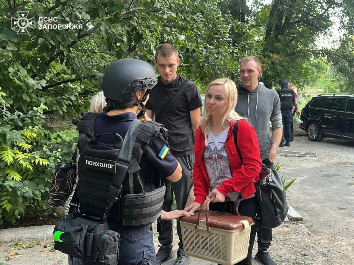 Наслідки удару РФ по Запоріжжю в ніч на 30 серпня 2025 року