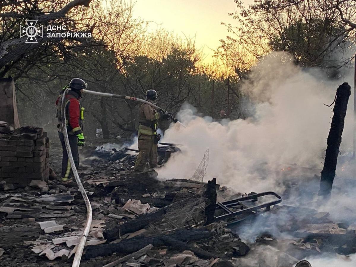 Наслідки удару РФ по Запоріжжю в ніч на 30 серпня 2025 року