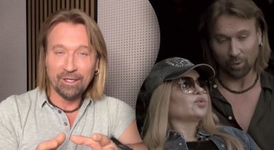 Олег Винник із дружиною Олег Винник із дружиною