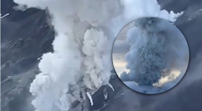 Вперше за 600 років: на Камчатці почалося потужне виверження вулкана, деталі Вперше за 600 років: на Камчатці почалося потужне виверження вулкана, деталі