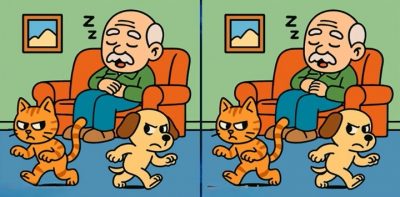 Де три відмінності між дідусями: лише найуважніший зможе їх помітити