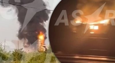 Масштабний наліт дронів на РФ: кілька регіонів трясло від вибухів, є пожежі Масштабний наліт дронів на РФ: кілька регіонів трясло від вибухів, є пожежі