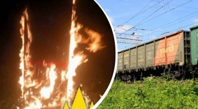 Железная дорога, поезда, диверсия Железная дорога, поезда, диверсия