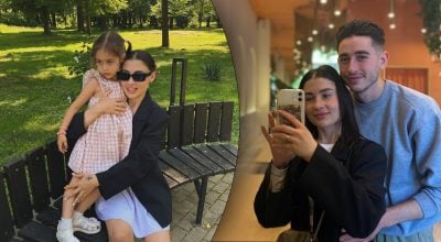 Иванна Сасанчина с мужем и дочерью Иванна Сасанчина с мужем и дочерью