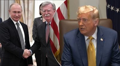 Трамп, Путин, Болтон Трамп, Путин, Болтон