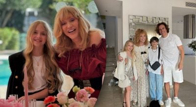 Алла Пугачова із сім'єю Алла Пугачова із сім'єю