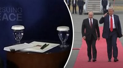 Путін привіз Трампу пачку документів щодо України - про що в них йдеться Путін привіз Трампу пачку документів щодо України - про що в них йдеться