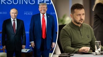 Володимир Путін, Дональд Трамп, Володимир Зеленський Володимир Путін, Дональд Трамп, Володимир Зеленський