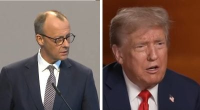 Мерц, Трамп Мерц, Трамп