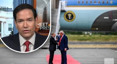 Рубио, Трамп, Путин Рубио, Трамп, Путин