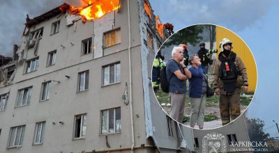 ​  В Харькове из-за атаки дронов погибли трое людей, много раненых 