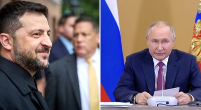 Зеленський, Путін 