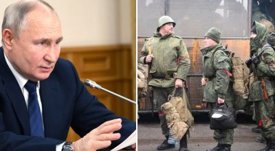 Путін, мобілізація в РФ