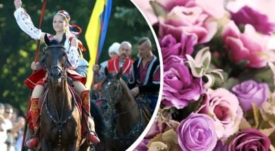 цветы, украинка цветы, украинка