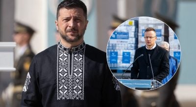 Зеленский, Сийярто Зеленский, Сийярто