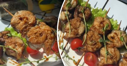 Богатый белковый ужин "без напряга": рецепт очень вкусной запеченной скумбрии