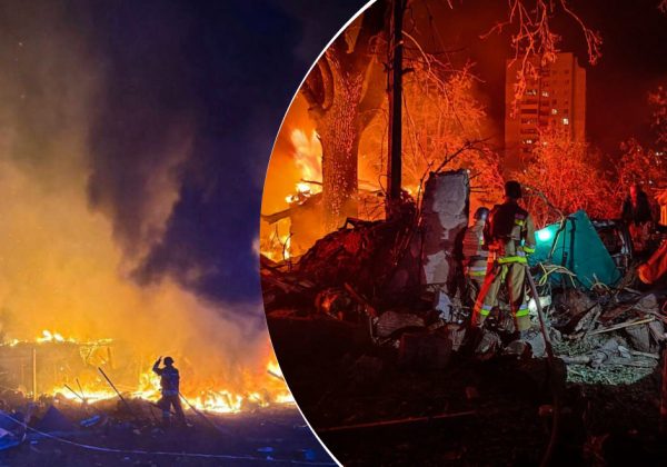 Вирує пожежа, зруйновані будинки, є постраждалі: РФ вдарила ракетами по Миколаєву