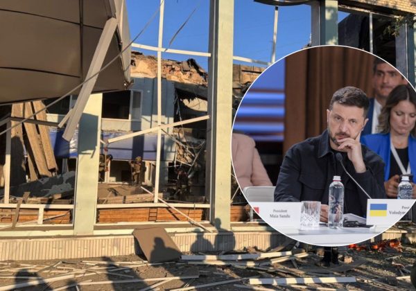 РФ вгатила по автовокзалу та клініці Запоріжжя: зʼявилася реакція Зеленського