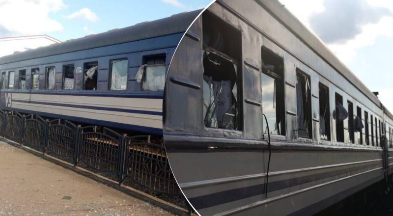 Тільки приїхав поїзд і пролунали вибухи: росіяни двічі вдарили по вокзалу в Сумах