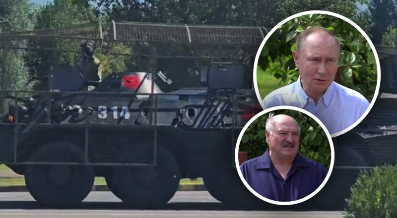 В Білорусі з'явилася техніка з загадковими знаками: чи є загроза для України