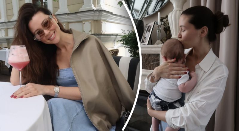 Дочь Заворотнюк впервые показала своего сына