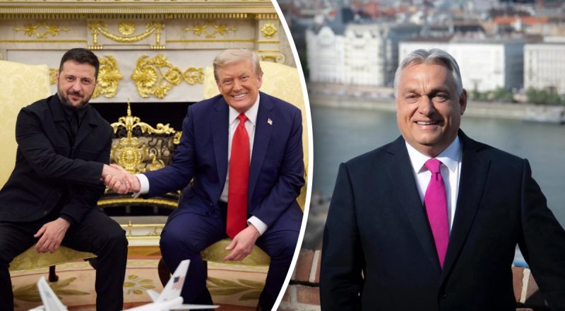 Трамп после встречи с Зеленским пытался "сломать" позицию Орбана - Bloomberg