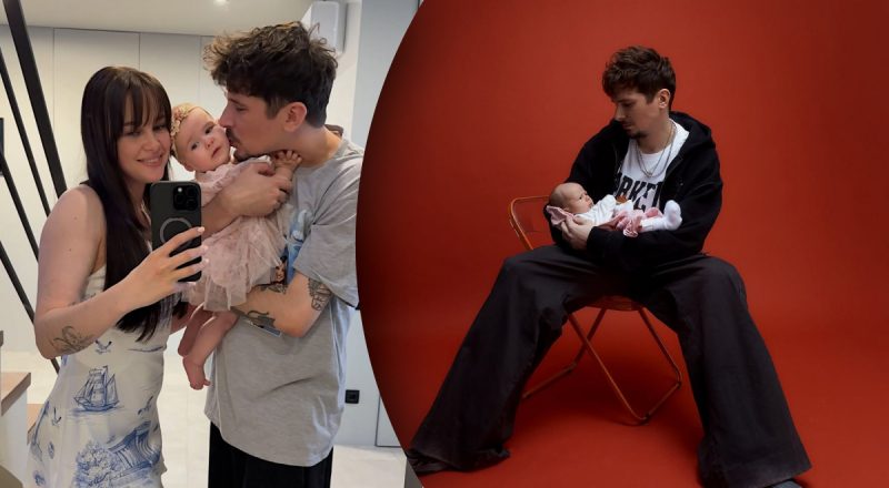 Татова чи мамина: Positiff показав зблизька обличчя восьмимісячної доньки