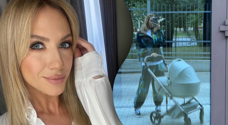 Мамуля в ожидании: в Сети появился редкий кадр беременной Леси Никитюк