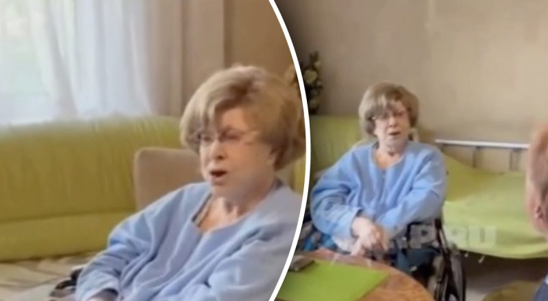 В инвалидном кресле и не может говорить: в сети появилось видео Эдиты Пьехи