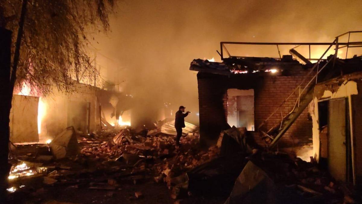 Атака дронів на Київщину