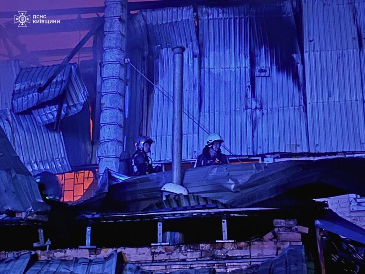 Атака дронів на Київщину