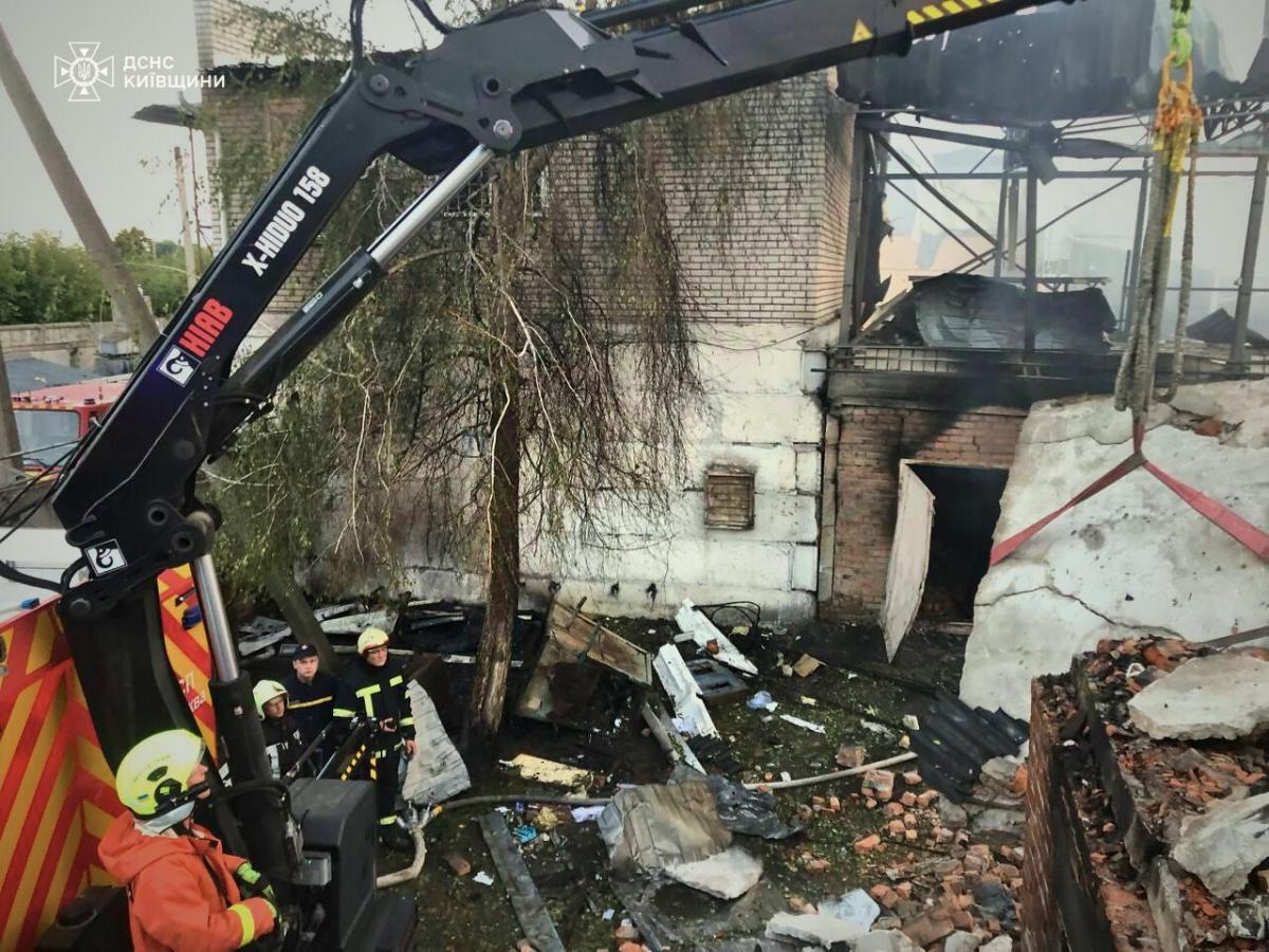 Атака дронів на Київщину