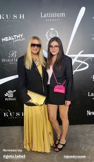 Ольга Сумська з молодшою донькою