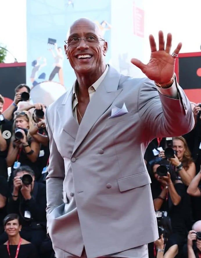 Дуейн Джонсон після схуднення