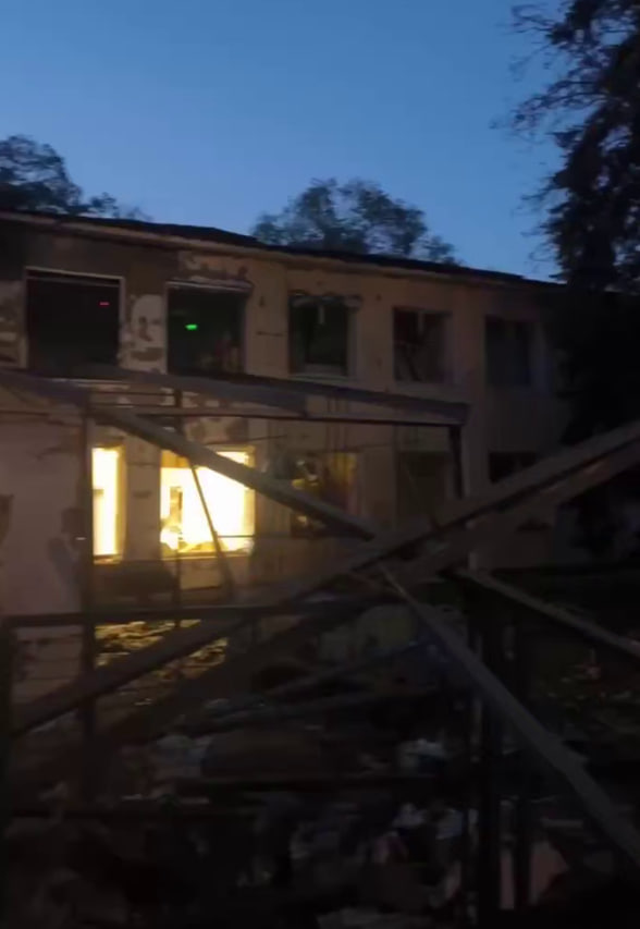 Атака дронов по Запорожью 6 сентября Атака дронов по Запорожью 6 сентября