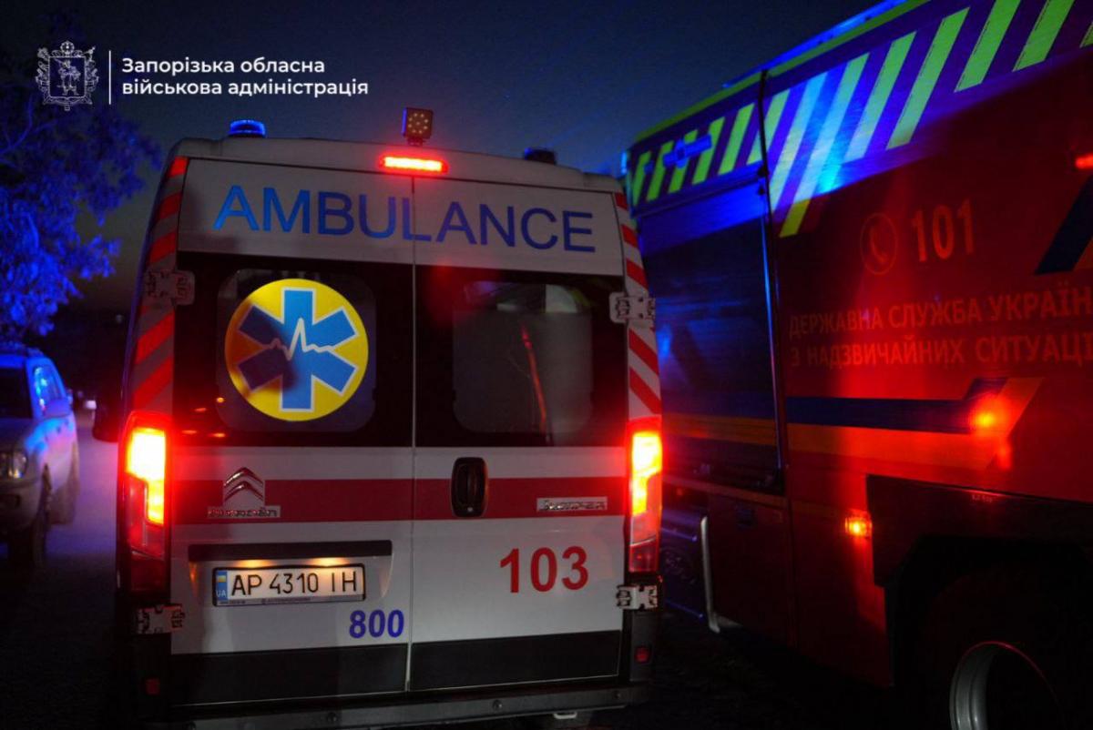 Атака дронов по Запорожью 6 сентября Атака дронов по Запорожью 6 сентября