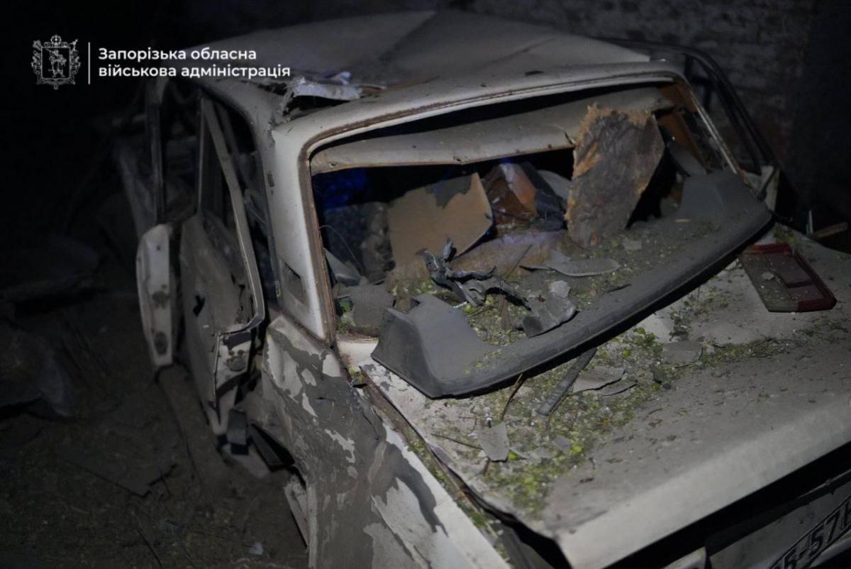 Атака дронов по Запорожью 6 сентября Атака дронов по Запорожью 6 сентября