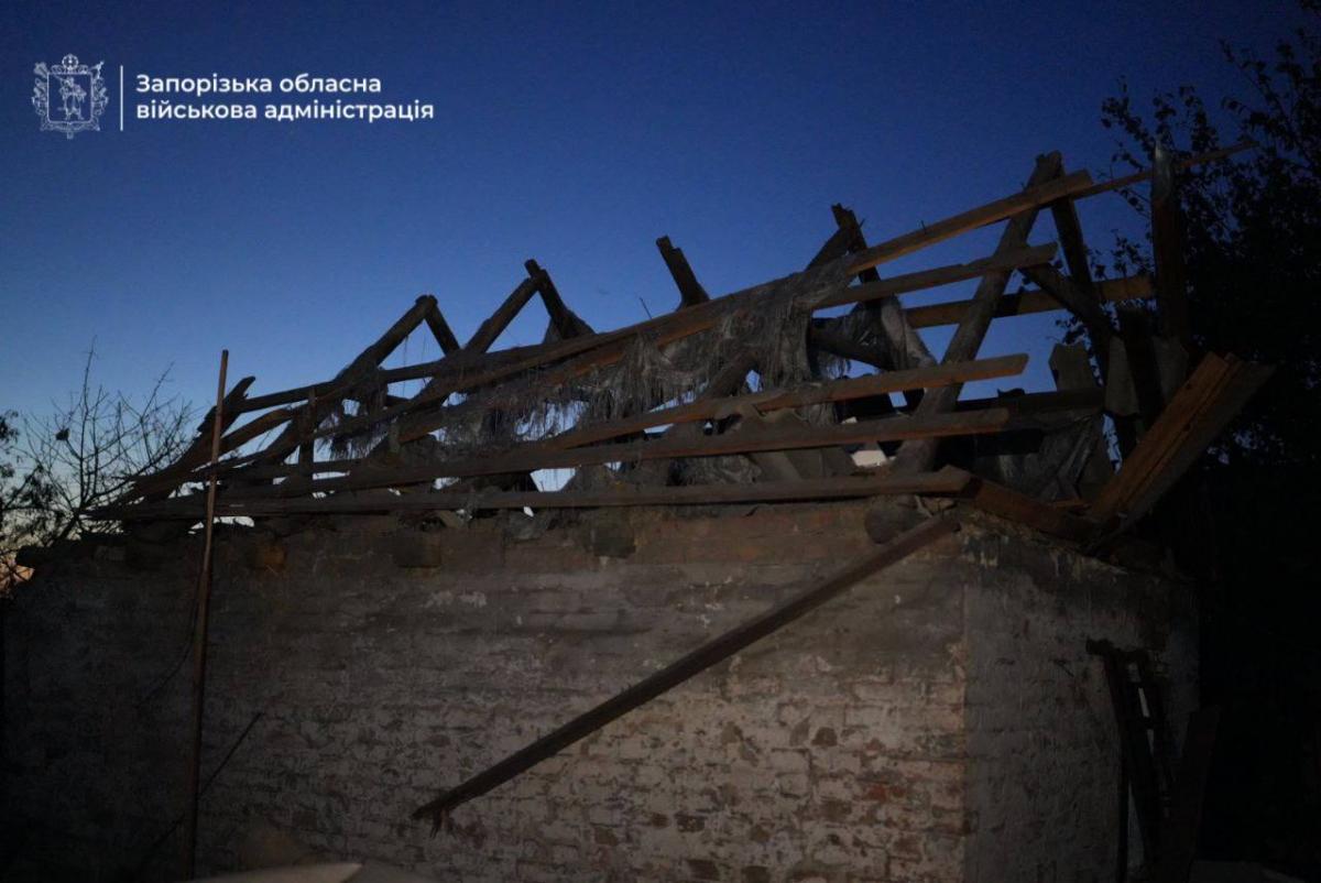 Атака дронов по Запорожью 6 сентября Атака дронов по Запорожью 6 сентября