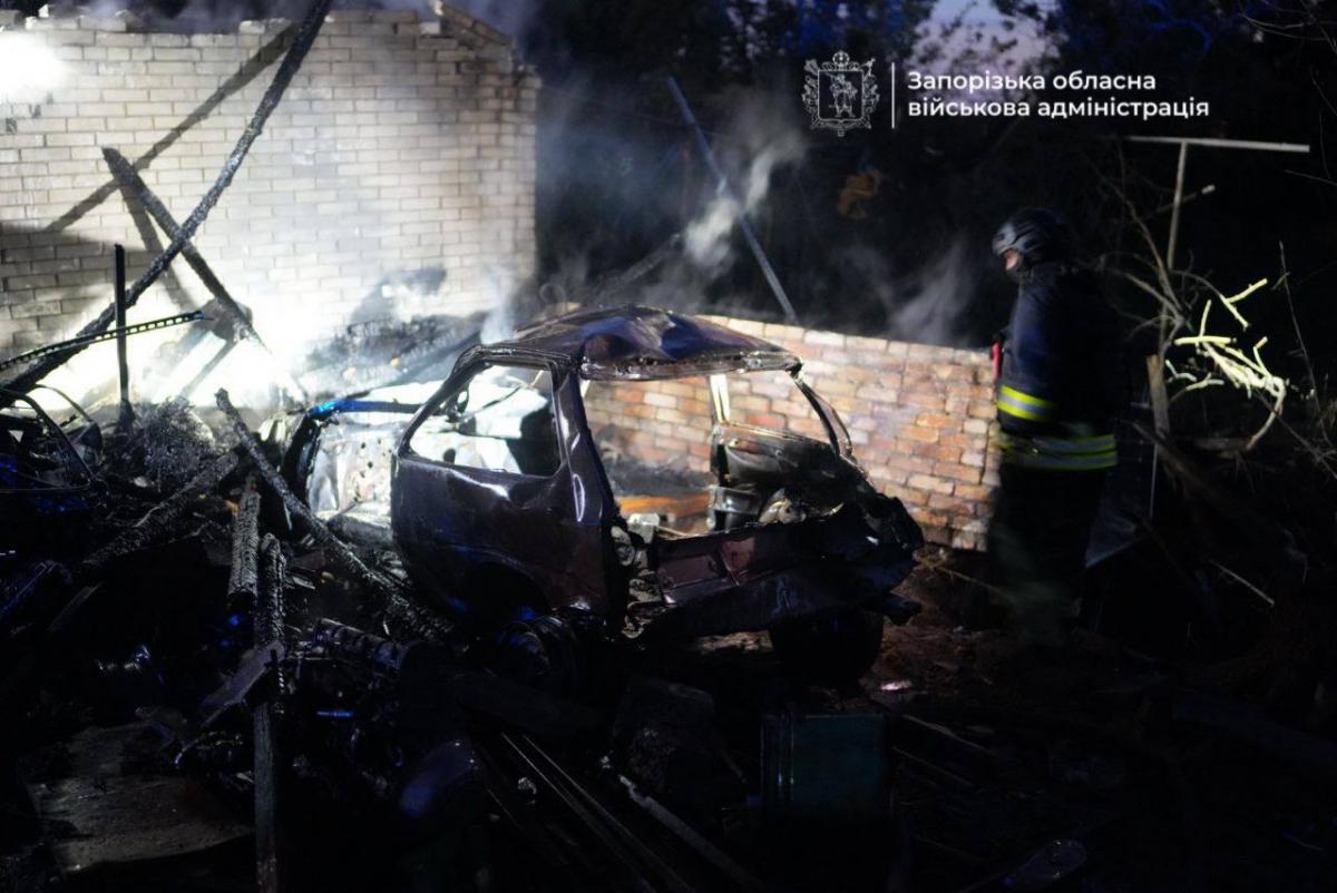 Атака дронов по Запорожью 6 сентября Атака дронов по Запорожью 6 сентября