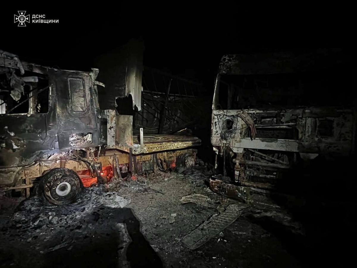Київщина: ліквідація рятувальниками загоряння на промисловому підприємстві