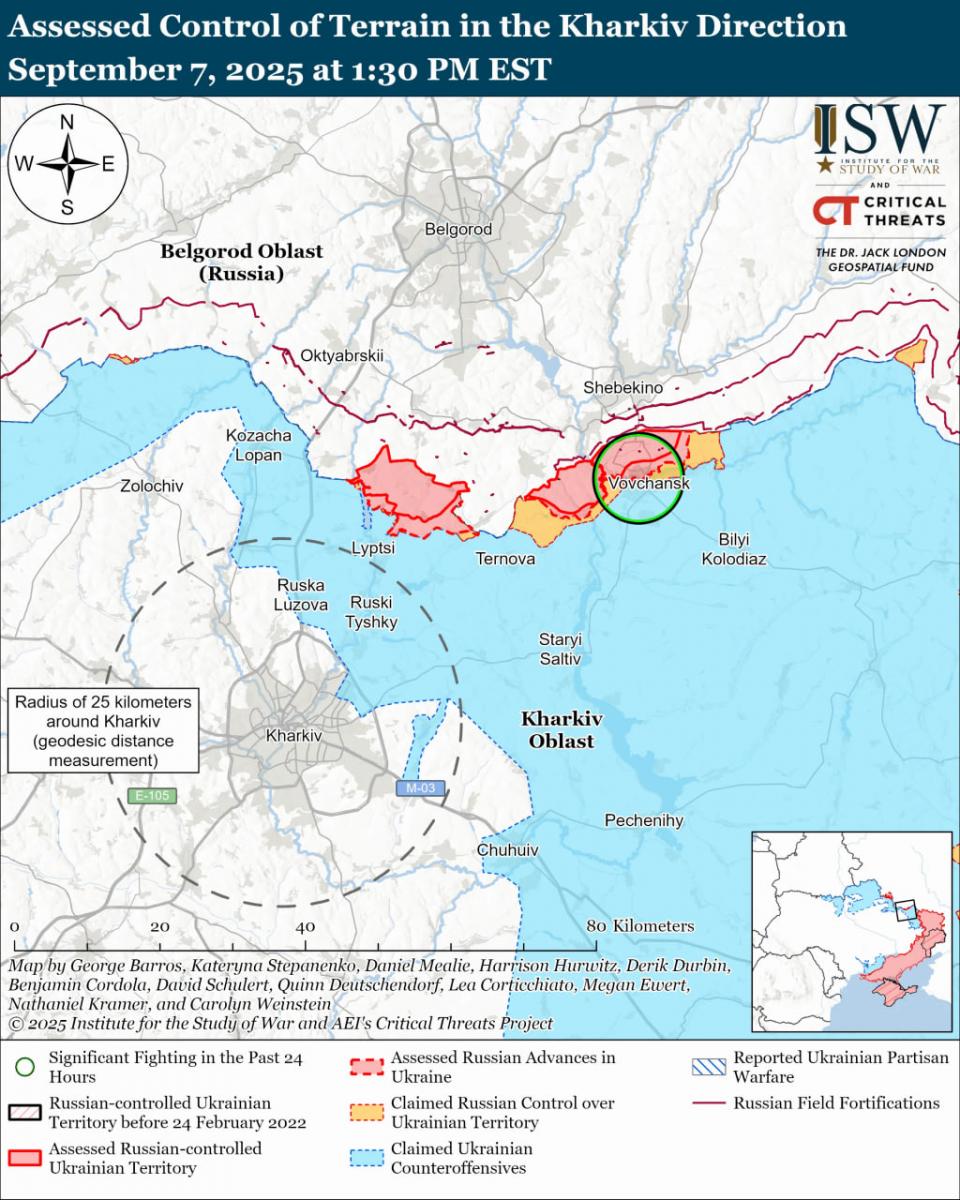 Окупанти рвуться до Харкова: в ISW попередили про небезпечну мету ворога Окупанти рвуться до Харкова: в ISW попередили про небезпечну мету ворога
