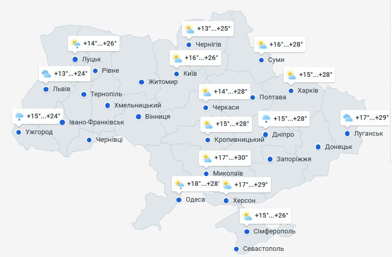 погода 9 сентября 