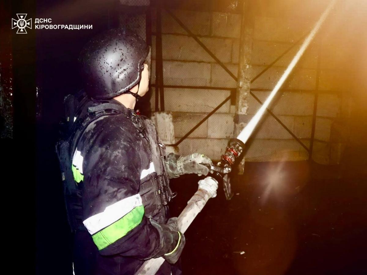 Атака РФ по Кіровоградській області