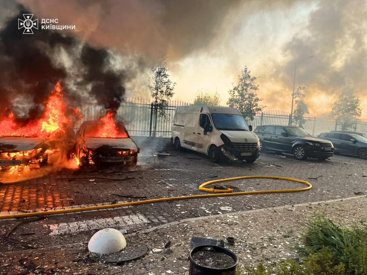 Наслідки удару по Київщині у ніч на 20 вересня 2025 року