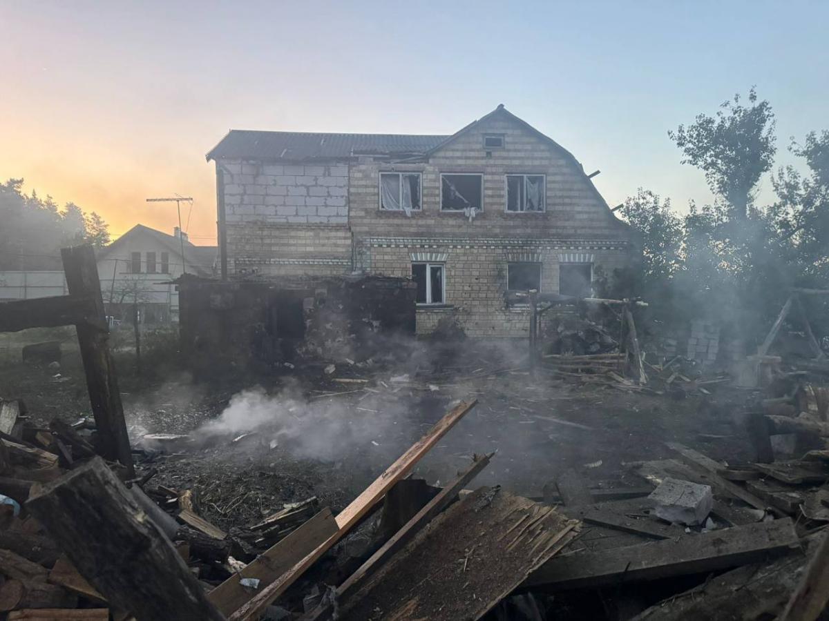 Наслідки удару по Київщині у ніч на 20 вересня 2025 року