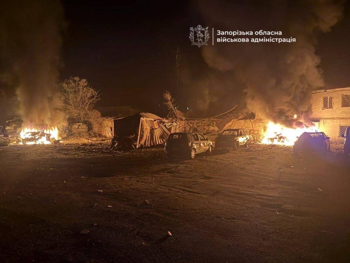 Удар по Запоріжжю 22 вересня 2025 Удар по Запоріжжю 22 вересня 2025