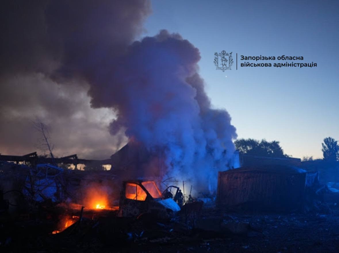 Удар по Запоріжжю 22 вересня 2025 Удар по Запоріжжю 22 вересня 2025