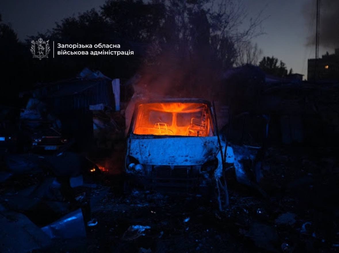 Удар по Запоріжжю 22 вересня 2025 Удар по Запоріжжю 22 вересня 2025