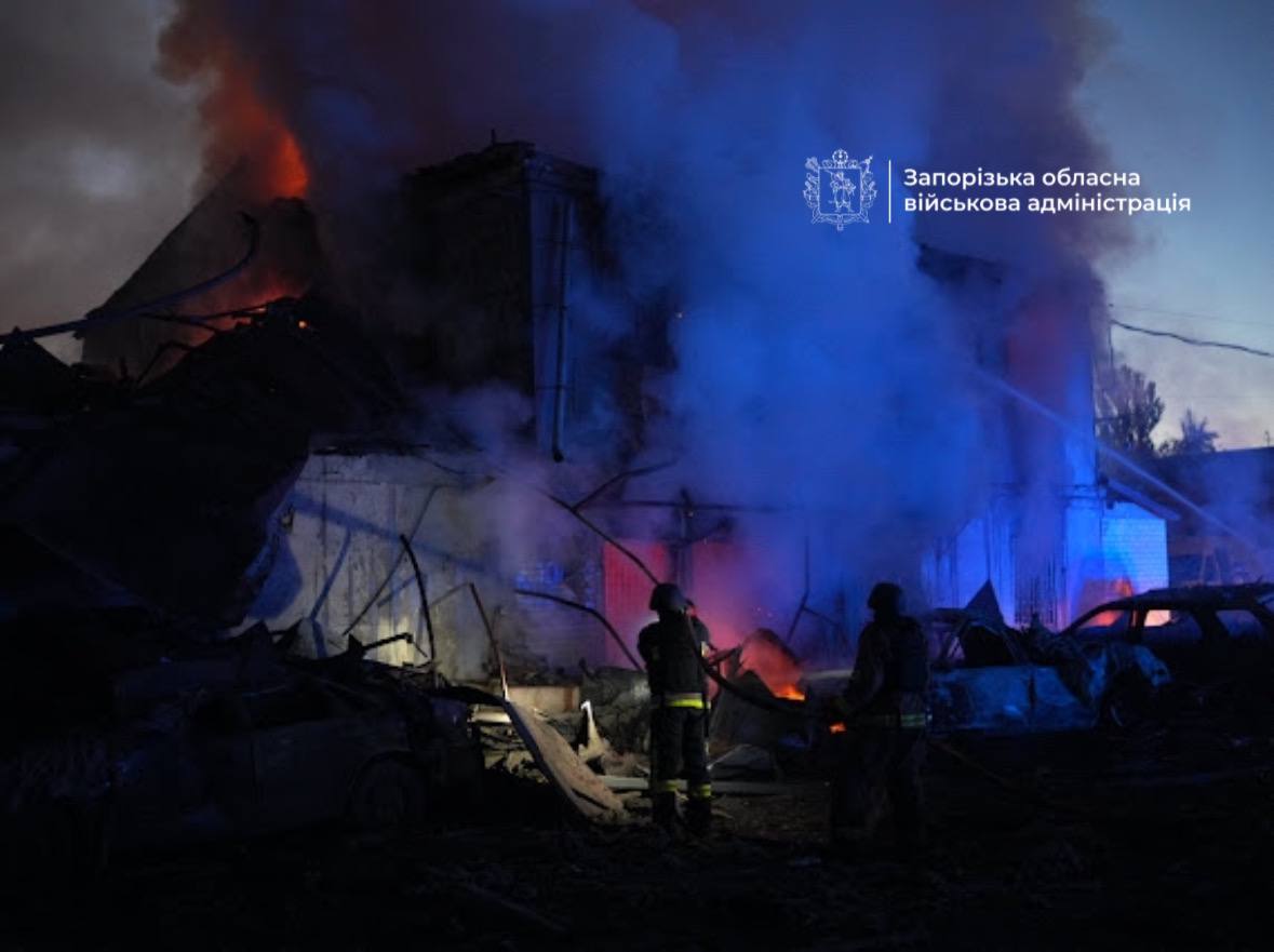 Удар по Запоріжжю 22 вересня 2025 Удар по Запоріжжю 22 вересня 2025