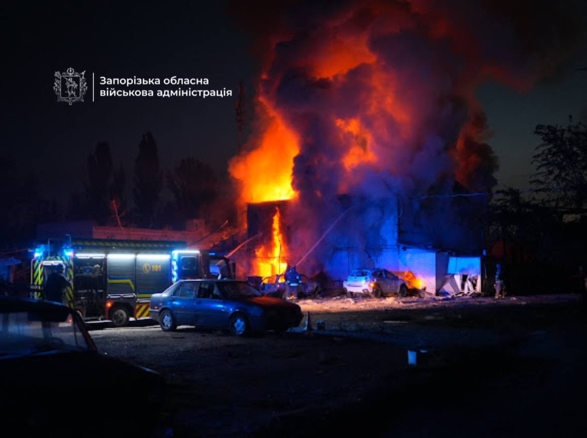 Удар по Запоріжжю 22 вересня 2025 Удар по Запоріжжю 22 вересня 2025